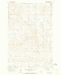 Grebe Ranch 1962 topographic map thumbnail