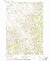 Green Creek 1966 topographic map thumbnail