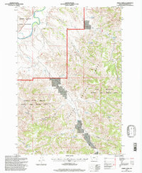 Green Creek 1995 topographic map thumbnail
