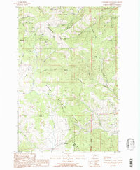 Greenhorn Mountain 1989 topographic map preview