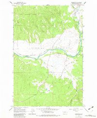 Greenough 1965 topographic map thumbnail