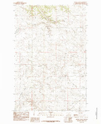 Griffee Coulee 1985 topographic map thumbnail