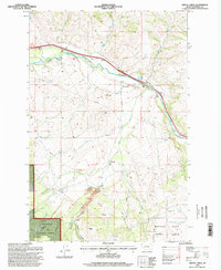Griffin Creek 1996 topographic map thumbnail