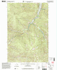 Grizzly Point 1999 topographic map thumbnail