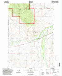 Groveland 1995 topographic map thumbnail