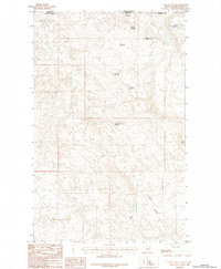 Gustin Coulee 1984 topographic map thumbnail