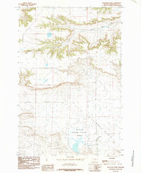 Hailstone Basin 1985 topographic map thumbnail