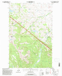 Half Dome Crag 1995 topographic map thumbnail