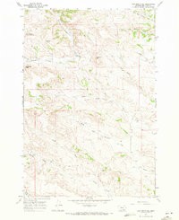 Half Moon Hill 1967 topographic map thumbnail