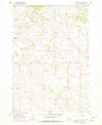 Half Moon Hill 1967 topographic map thumbnail