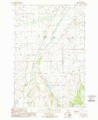 Hall 1989 topographic map thumbnail
