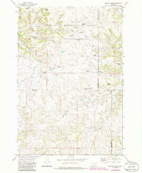 Hamilton Draw 1972 topographic map thumbnail