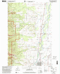 Hamilton North 1998 topographic map thumbnail