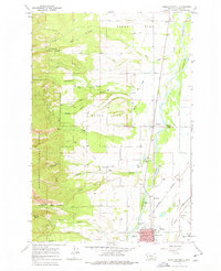 Hamilton North 1967 topographic map thumbnail