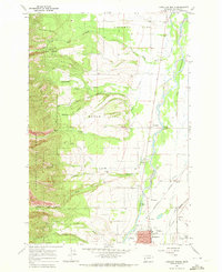 Hamilton North 1967 topographic map thumbnail