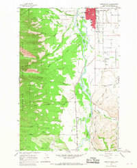 Hamilton South 1964 topographic map thumbnail
