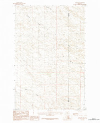 Harb SW 1984 topographic map thumbnail
