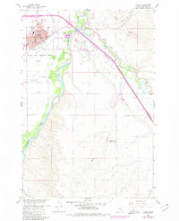 Hardin 1960 topographic map thumbnail