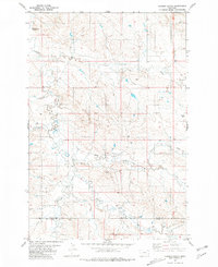 Harmon Butte 1981 topographic map thumbnail