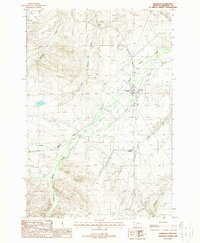 Harrison 1988 topographic map thumbnail