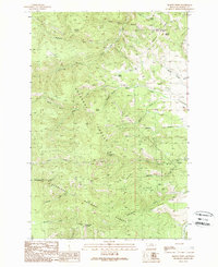 Harvey Point 1989 topographic map preview