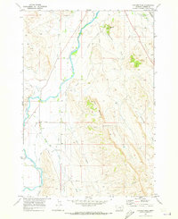 Hatcher Pass 1969 topographic map thumbnail