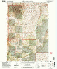 Hatfield Mountain 2000 topographic map thumbnail