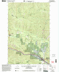 Haugan 1999 topographic map thumbnail