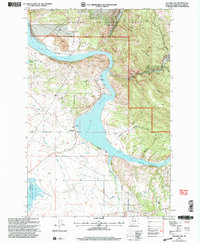 Hauser Lake 2001 topographic map thumbnail