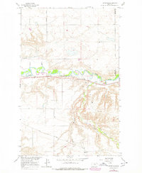 Havre SE 1964 topographic map thumbnail