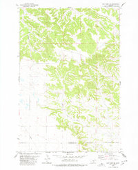 Hay Basin NE 1979 topographic map thumbnail