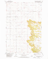 Hay Basin South 1980 topographic map thumbnail