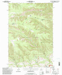 Haymaker Narrows 1995 topographic map thumbnail