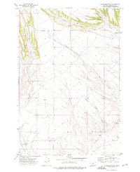 Haymaker Ranch 1972 topographic map thumbnail