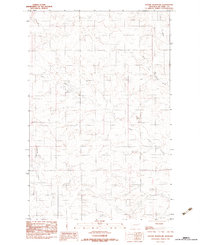 Haynie Reservoir 1983 topographic map thumbnail