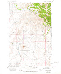 Haystack Butte 1962 topographic map thumbnail