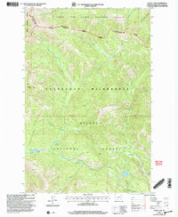 Heart Lake 2001 topographic map thumbnail