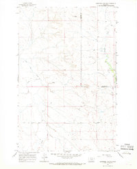Hedstrom Lake NW 1965 topographic map thumbnail