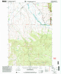 Helmville 2001 topographic map thumbnail