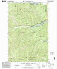Helwick Peak 1997 topographic map thumbnail
