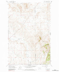 Henry Creek 1963 topographic map thumbnail
