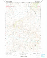 Henry Gulch 1968 topographic map thumbnail