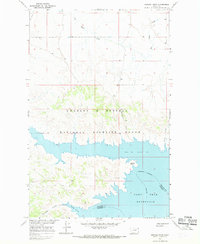 Herman Point 1965 topographic map thumbnail