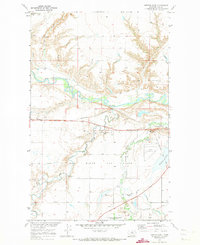 Herron Park 1970 topographic map thumbnail