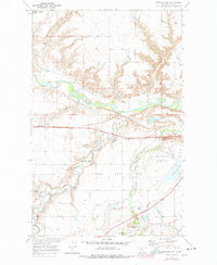 Herron Park 1970 topographic map thumbnail