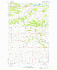 Hessler Ridge 1954 topographic map thumbnail