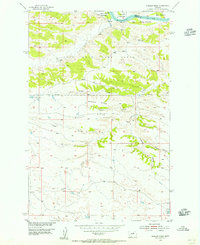 Hessler Ridge 1954 topographic map thumbnail
