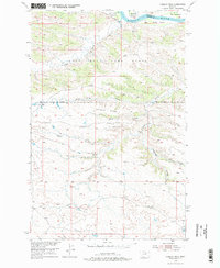 Hessler Ridge 1954 topographic map thumbnail