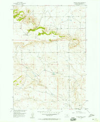 Hickson Ranch 1956 topographic map thumbnail