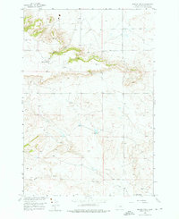 Hickson Ranch 1956 topographic map thumbnail